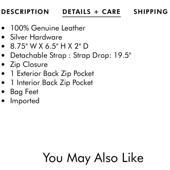 Rebecca Minkoff | Cherry Red Saffiano Leather Avery Crossbody Bag - Picture 9 of 9